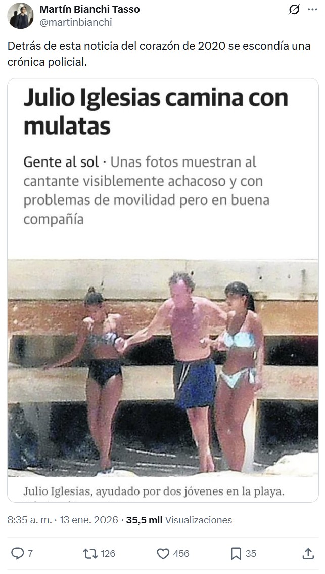 ElDiario.es nos trae otro "caso" contra una figura pública basado en relatos y sin denuncias donde hay que ponerlas: en el juzgado.