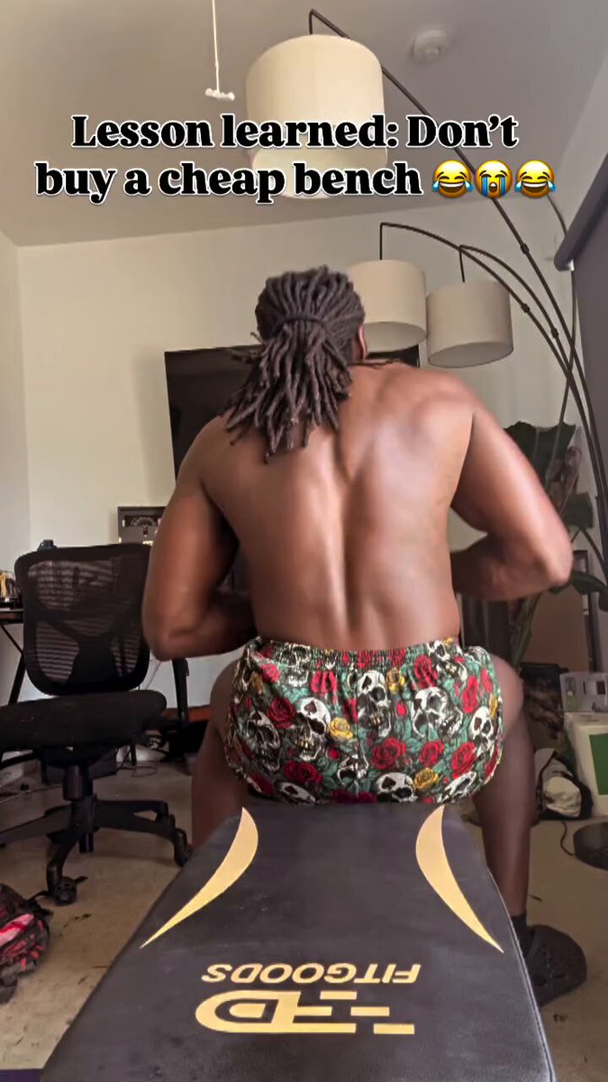 Nota mental: no comprar bancos de ejercicios en Temu.