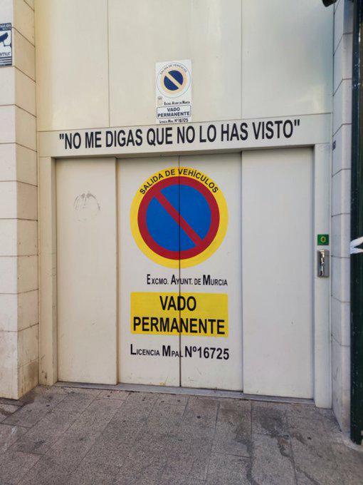 Vado para vecinos despistados.