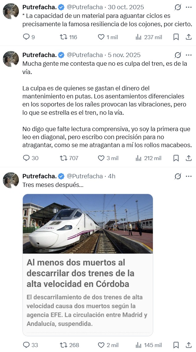 Hace menos de 3 meses una ingeniera vaticinó lo que pasó ayer.