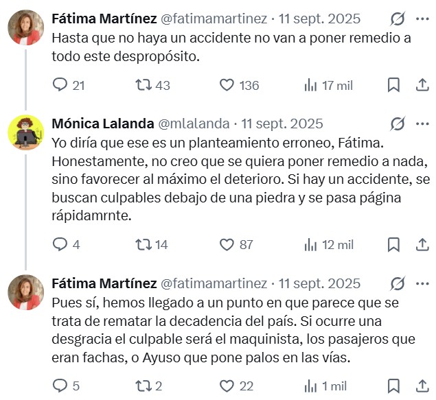 Hace menos de 3 meses una ingeniera vaticinó lo que pasó ayer.