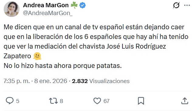 El régimen chavista anuncia la liberación de presos políticos.