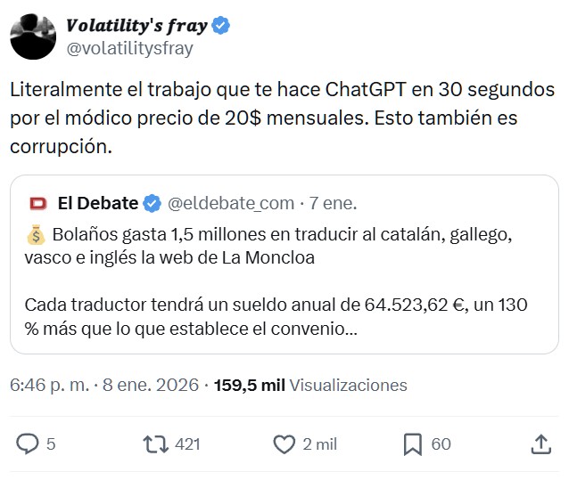 Este país necesita un reset con urgencia.