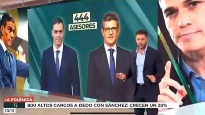 Se le fue el dedo con los ceros al becario...