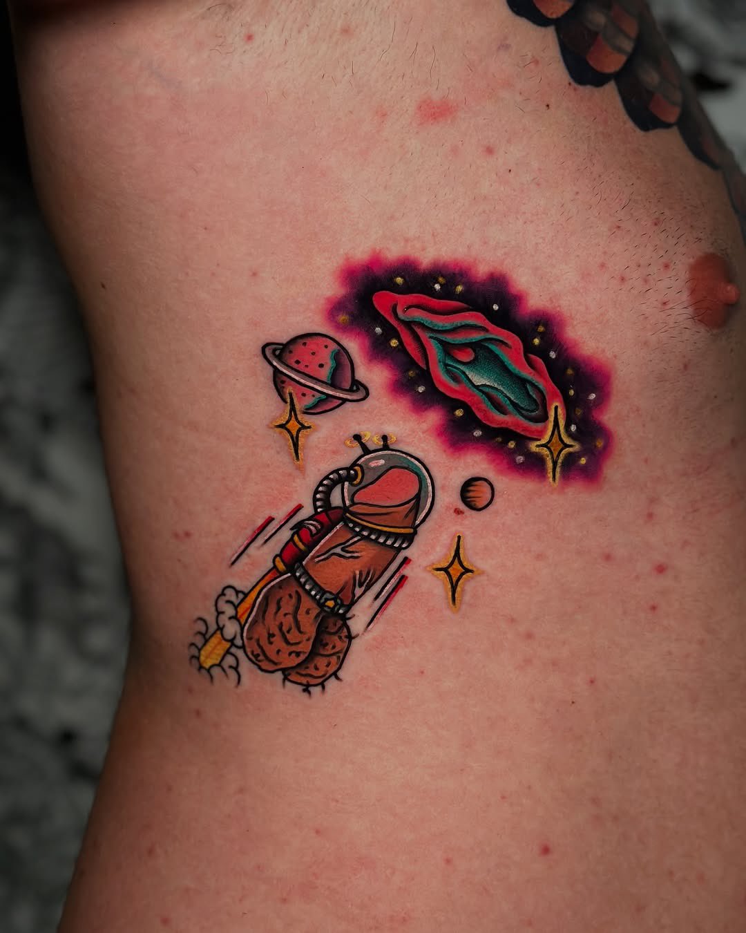 Tatuaje a ciegas.