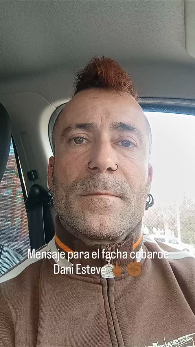 Rubén Sánchez de Podemos dice que va a luchar contra Dani Esteve para defender a Pablo Iglesias y que no le tiene miedo.