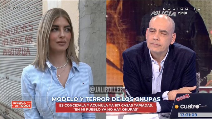 María Segura, concejala de Seguridad en Alguazas, tapia 107 viviendas okupadas, reduciendo la criminalidad en un 30%, a pesar de las amenazas y una agresión al alcalde.