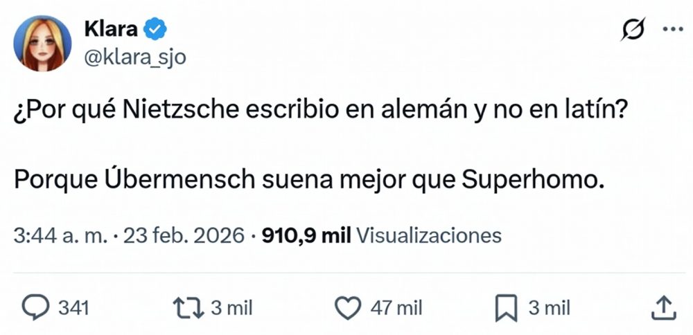 Una razón estética de peso.