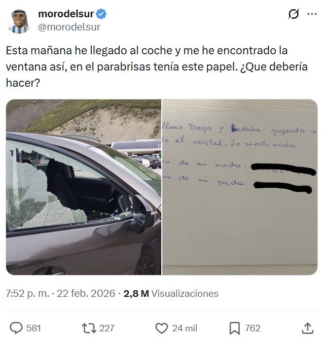 Aún quedan buenos niños, porque aún quedan buenos padres.