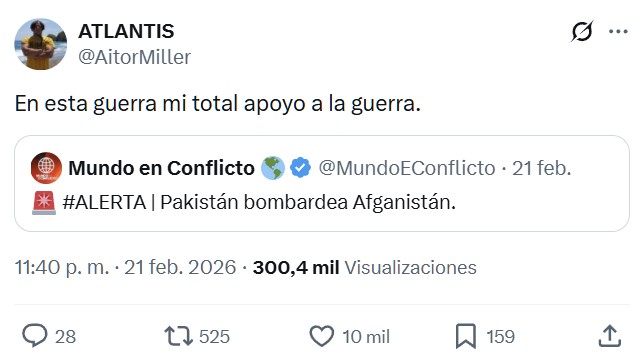 Hay gente que solo quiere ver Irán arder.