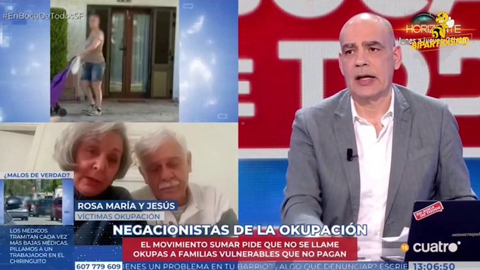Víctimas de la okupación que hicieron campaña por el PSOE y Podemos anuncian que, de votar, lo harán a VOX: "Si arreglan este problema, es lo que me importa".