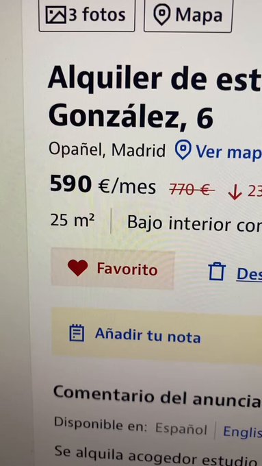 El apartamento que emocionó a Ortega Lara.