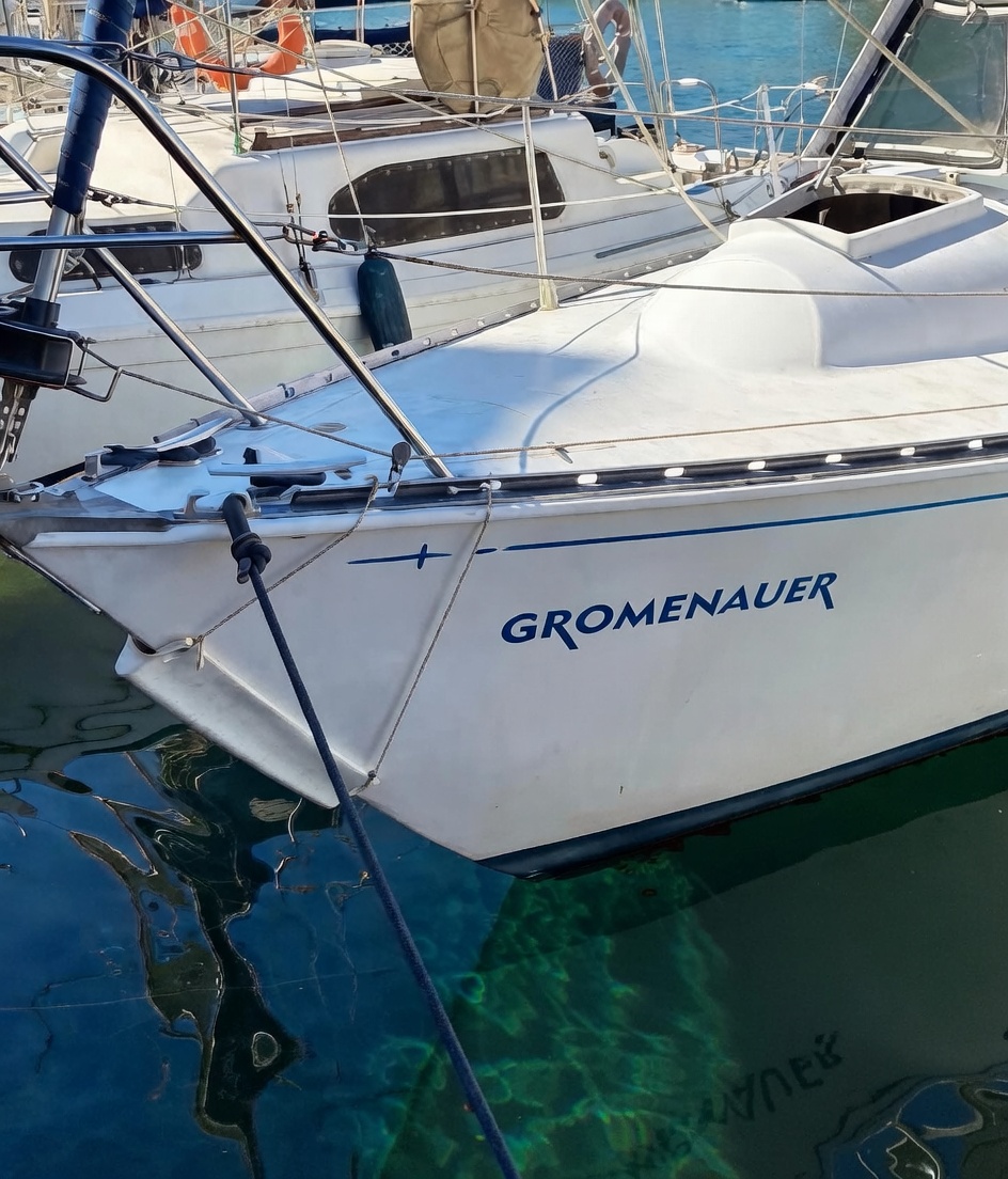 Buen nombre para un yate.