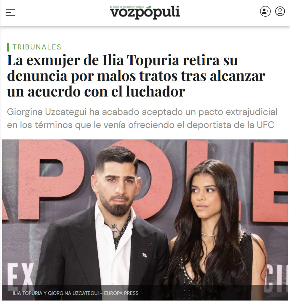 Nunca te cases con una mujer que se apellida "Uzcategui".