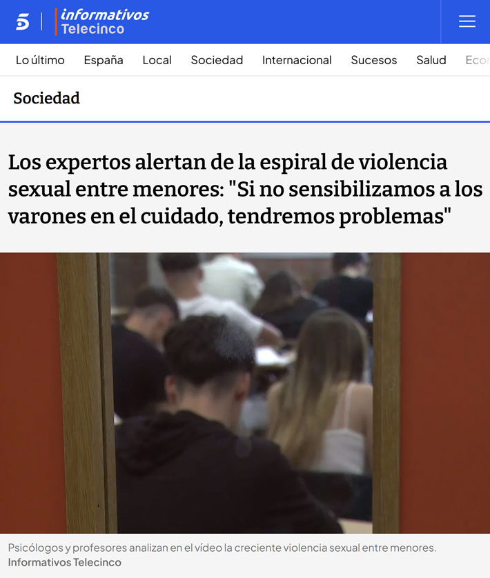 "Menores" así... en general.