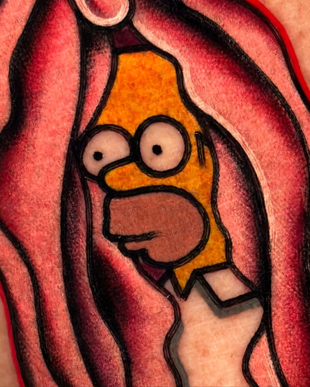 Tatuaje a ciegas.