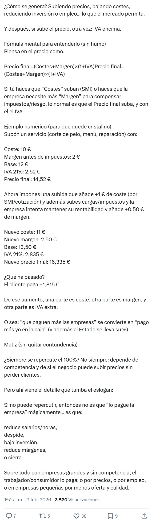 Los salarios en España llevan estancados 30 años.