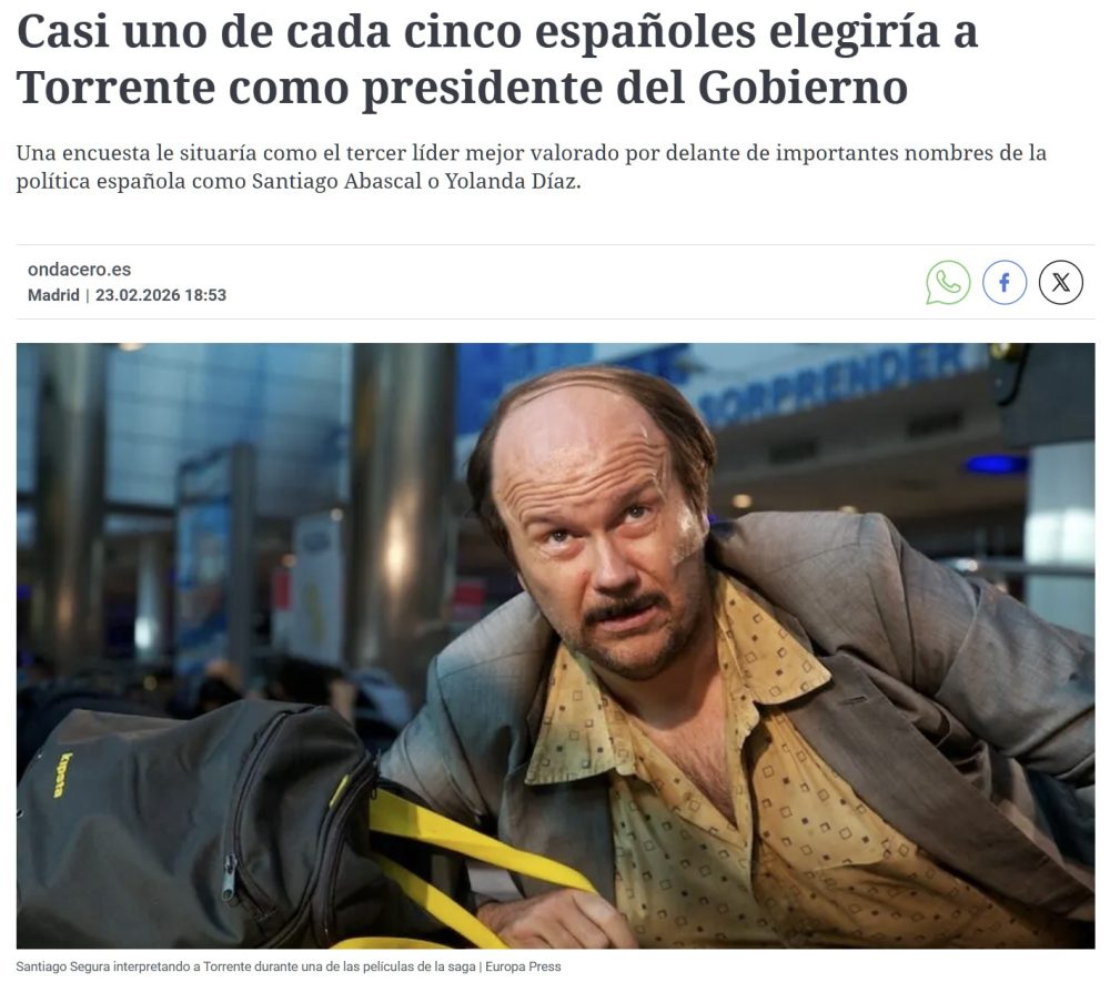 Torrente presidente.