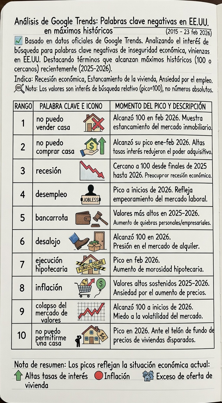 Las búsquedas en Google de “no puedo vender mi piso” acaban de alcanzar un MÁXIMO HISTÓRICO.