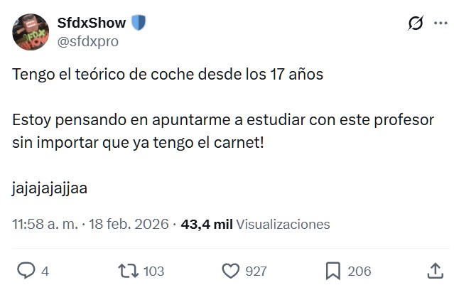 Las clases teóricas que todos habríamos deseado tener cuando nos sacamos el carnet.