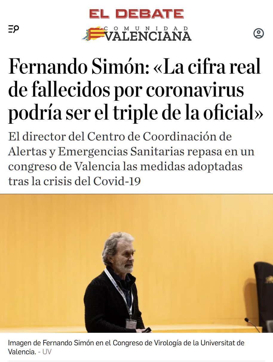 De los creadores de "España no va a tener, como mucho, más allá de algún caso diagnosticado", llega...