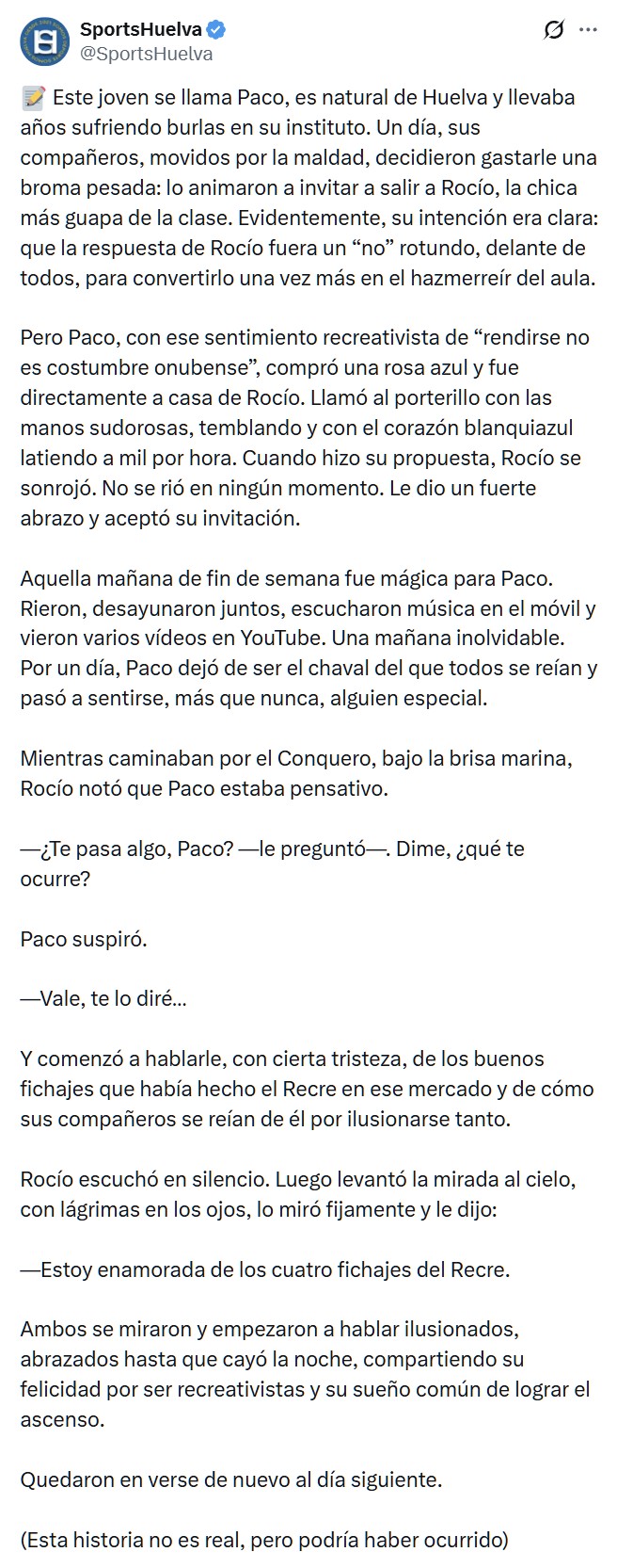 Alguien se ha fumado algo muy gordo...