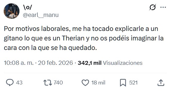 "Me identifico como un lobo"