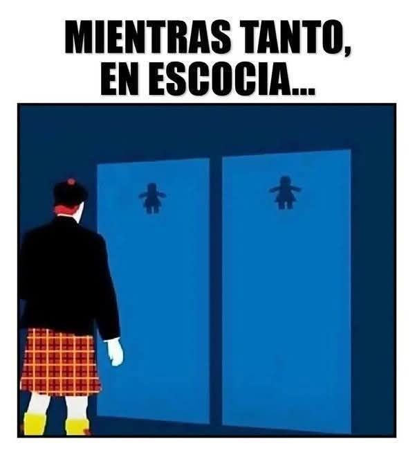 Problemas del primer mundo escocés.