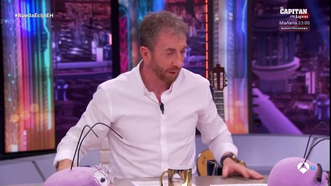 Pablo Motos sobre Sarah Santaolalla: “He puesto Cuatro y he oído a una tertuliana decir que Felipe González era un traidor”.