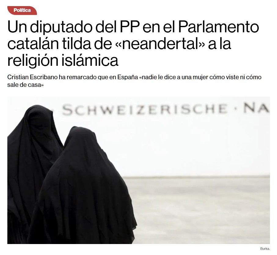 Me congratula que se esté abriendo este melón.