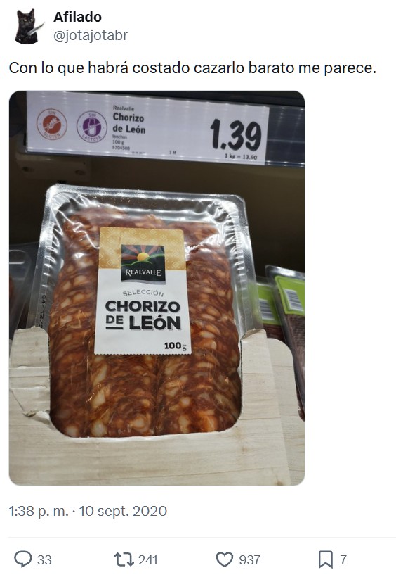 Un producto casi tan inquietante como la leche de Toro.