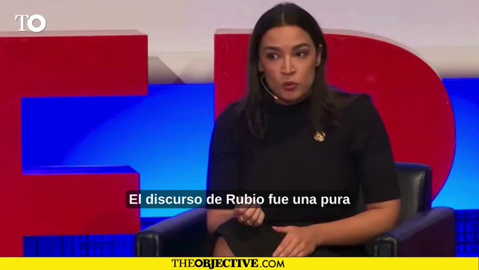 La dirigente demócrata Alexandria Ocasio-Cortez critica al secretario de Estado estadounidense, Marco Rubio, por decir que los vaqueros tienen su origen en España: «Creo que los mexicanos y los descendientes de los pueblos esclavizados de África querrían decir algo al respecto».