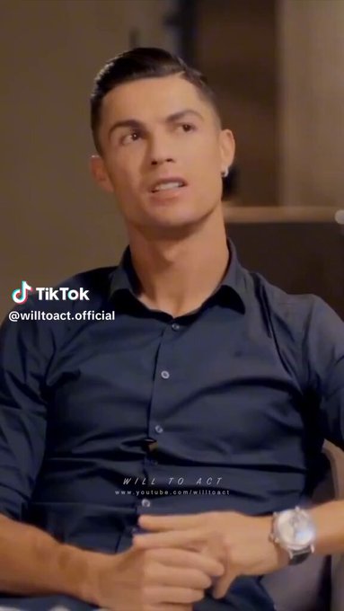 Cristiano Ronaldo se acordó ayer de su difunto padre.