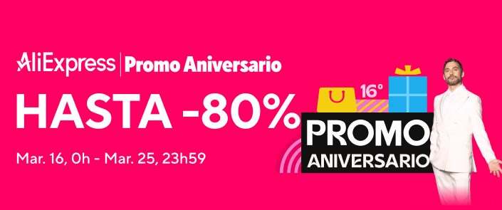 Aniversario de AliExpress | Selección de ofertas + cupones