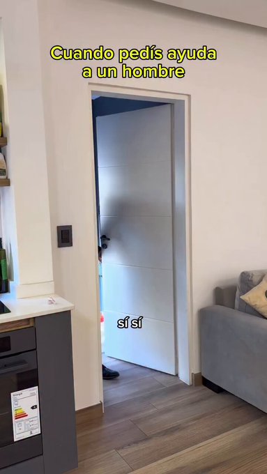 Fuera de su casa es un hombre funcional, pero cuando su mujer le pide algo, se convierte en... SÚPER INÚTIL