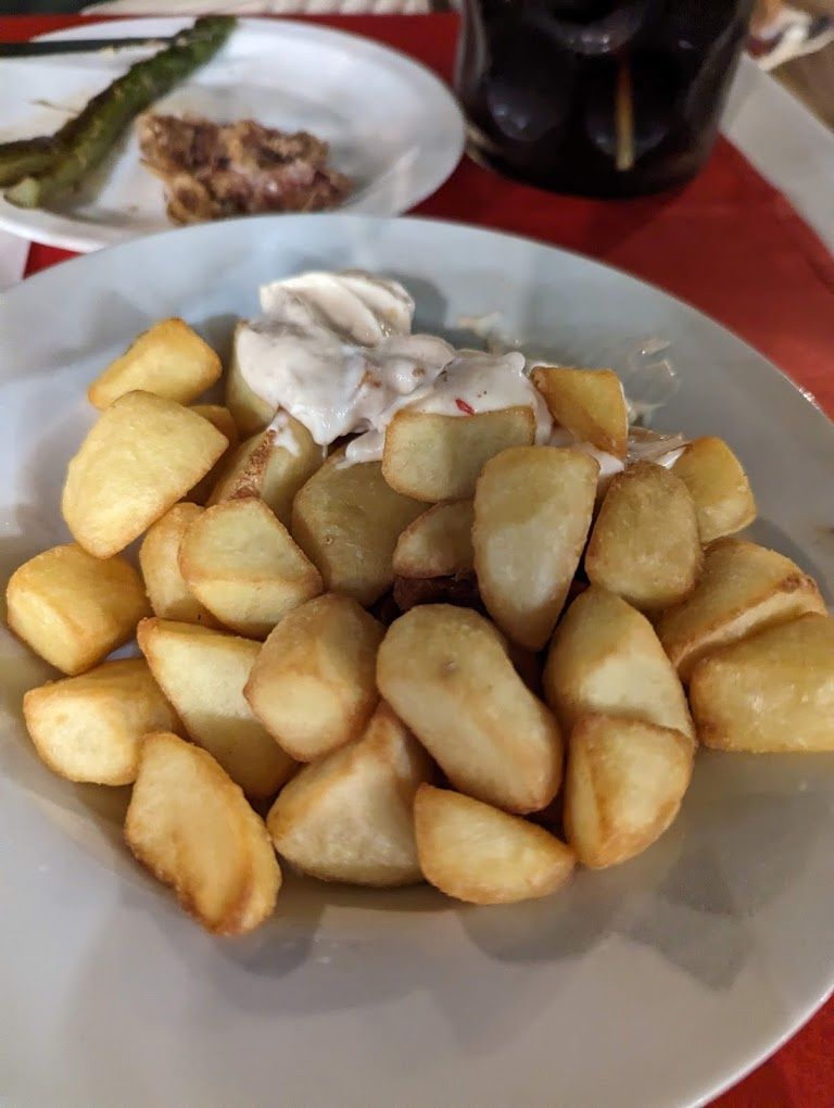 Comida en Barcelona: 110 euros.