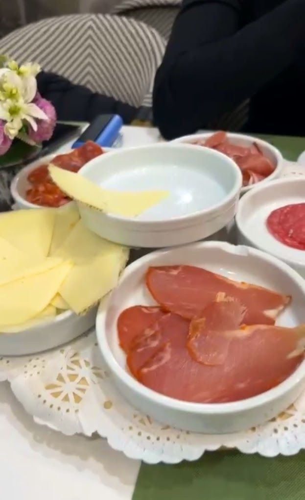 Comida en Barcelona: 110 euros.