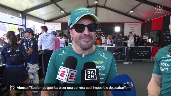 “La primera vuelta es más de instinto que de motor. Llevo 24 años sintiéndome SUPERIOR... y en el 25 me siento superior a ellos OTRA VEZ”