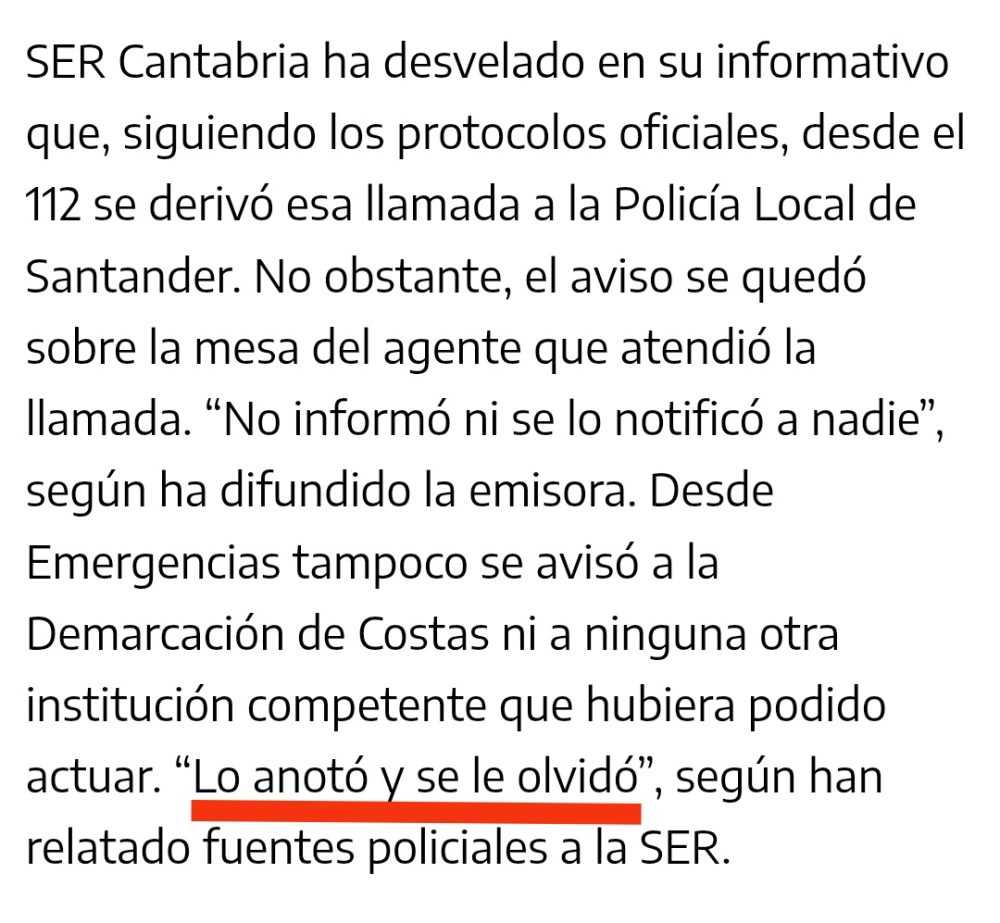 El Diario Montañés ha sacado las transcripciones de las llamadas del 112 antes del accidente en la pasarela de Santander.