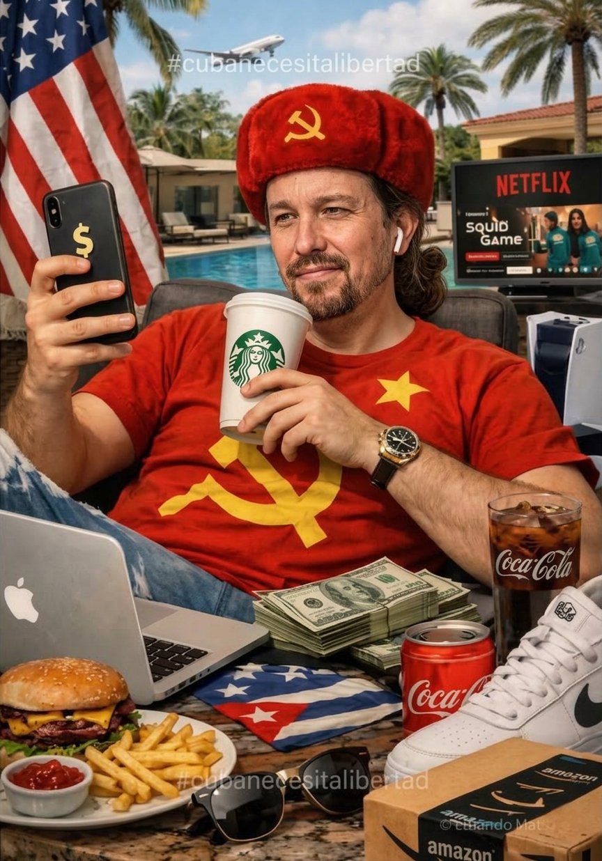 La flotilla de la libertad era irse en avión a Cuba para contar, desde un hotel de lujo, que allí la cosa tampoco está tan mal.