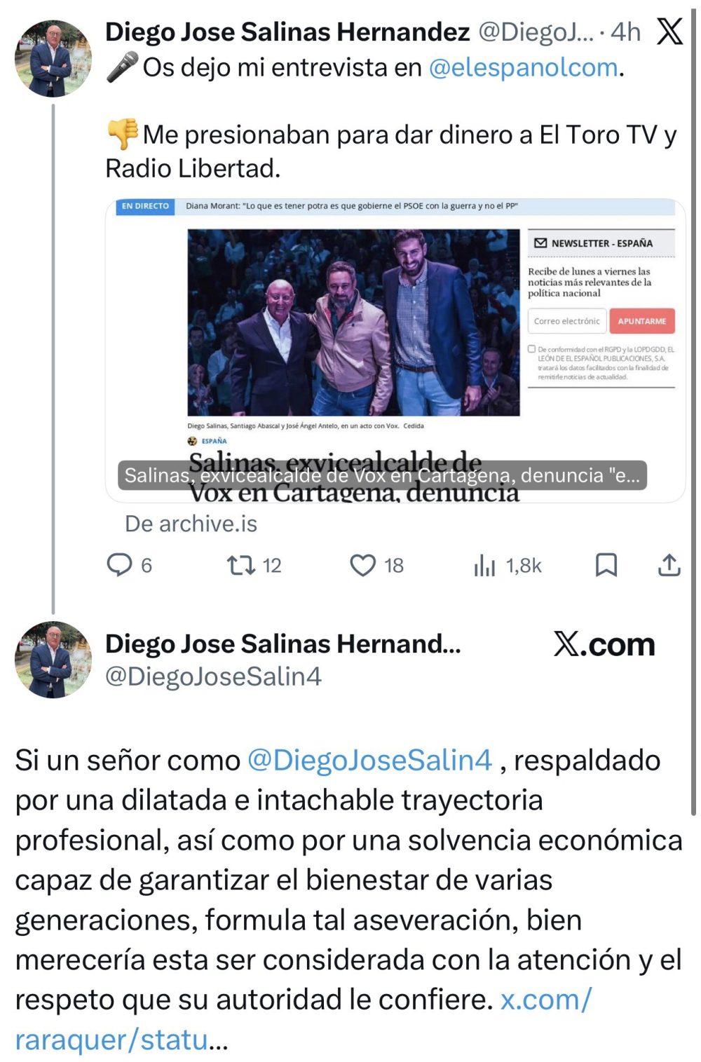 Madre mía, qué bochorno.