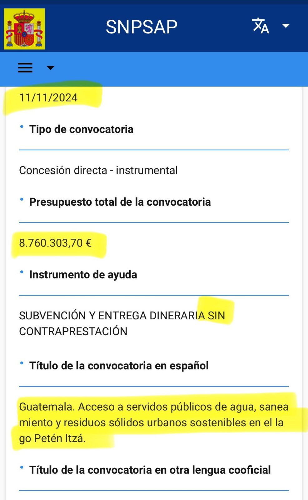 ¿El enésimo método de extracción de dinero público?