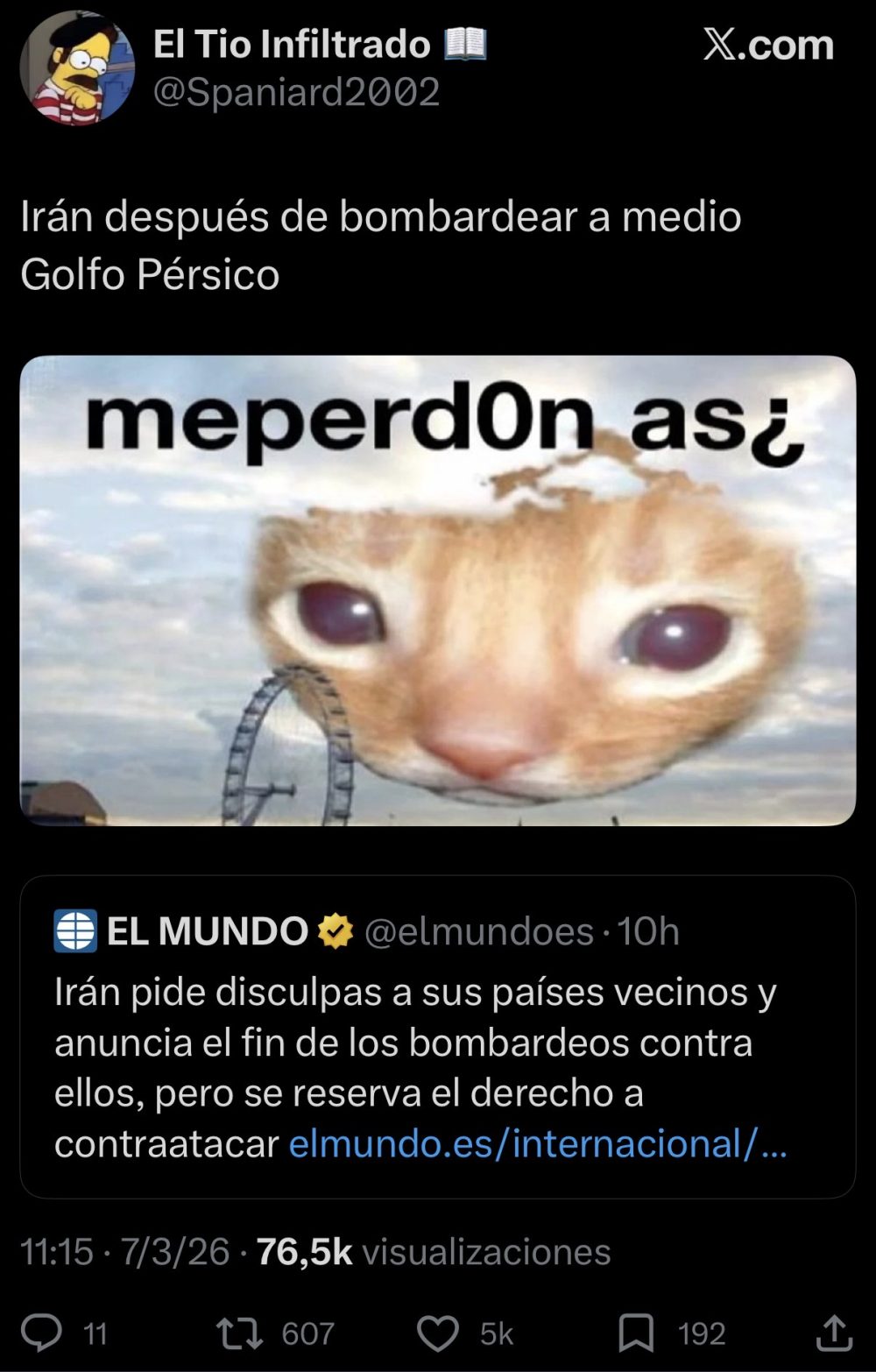 Se quedan sin misiles.