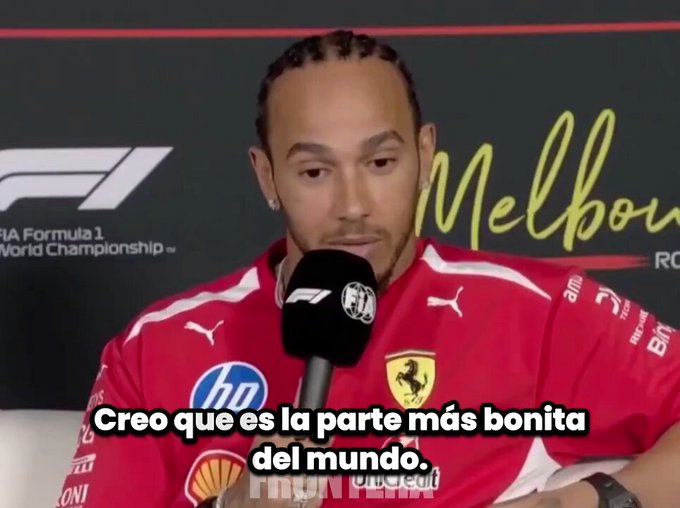 Lewis Hamilton: “Espero que las personas que dirigen esos diferentes países se unan y recuperen África. Que la recuperen de los franceses, de los españoles, de los portugueses y los británicos. África tiene todos los recursos para ser el lugar más poderoso del mundo”.