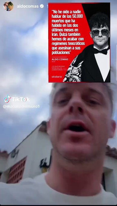 Aldo Comas: "El activismo del cine se ha convertido en una especie de SECTA"