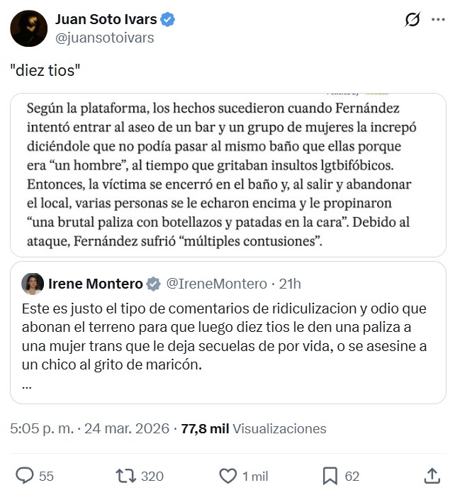 Santiago Segura humilla elegantemente a una señora fanática e irrespetuosa.
