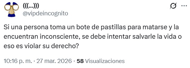 ¿Realmente tenemos derecho a decidir cuándo queremos acabar con nuestra vida si alguien puede evitarlo?