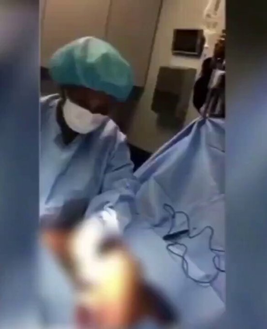 Te metes en un quirófano a hacerte una liposucción, sales con un daño cerebral irreversible y luego salen a la luz estas imágenes del equipo de cirugía.