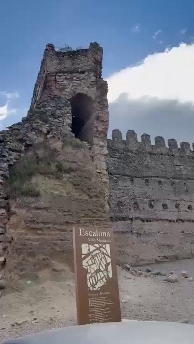 Se derrumba una de las torres del Castillo de Escalona, monumento del medievo toledano