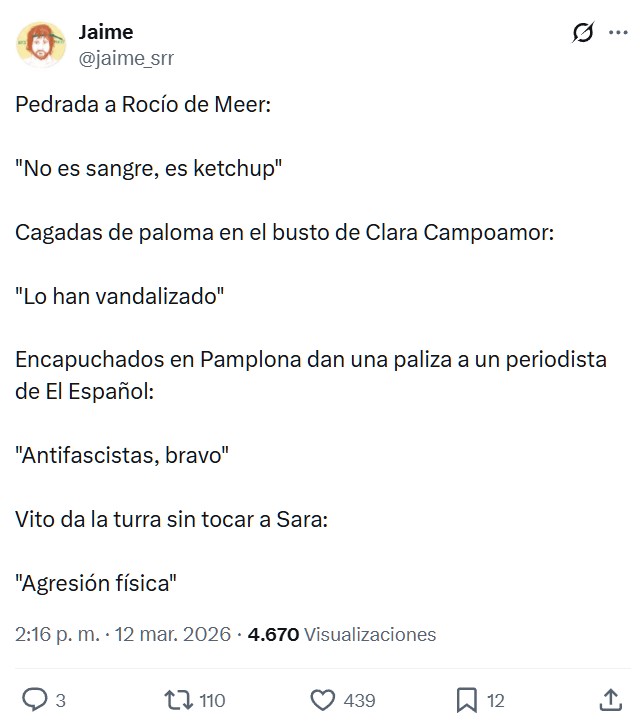 Marta Sanchiz, ex asesora de Sumar, desmonta la supuesta agresіón física de Vito Quiles a Santaolalla.